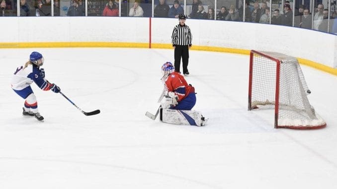 Chloe Riley Scores Penalty Shot, British Ice Hockey