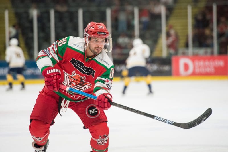 Joey Martin, Cardiff Devils (Image: James Assinder)