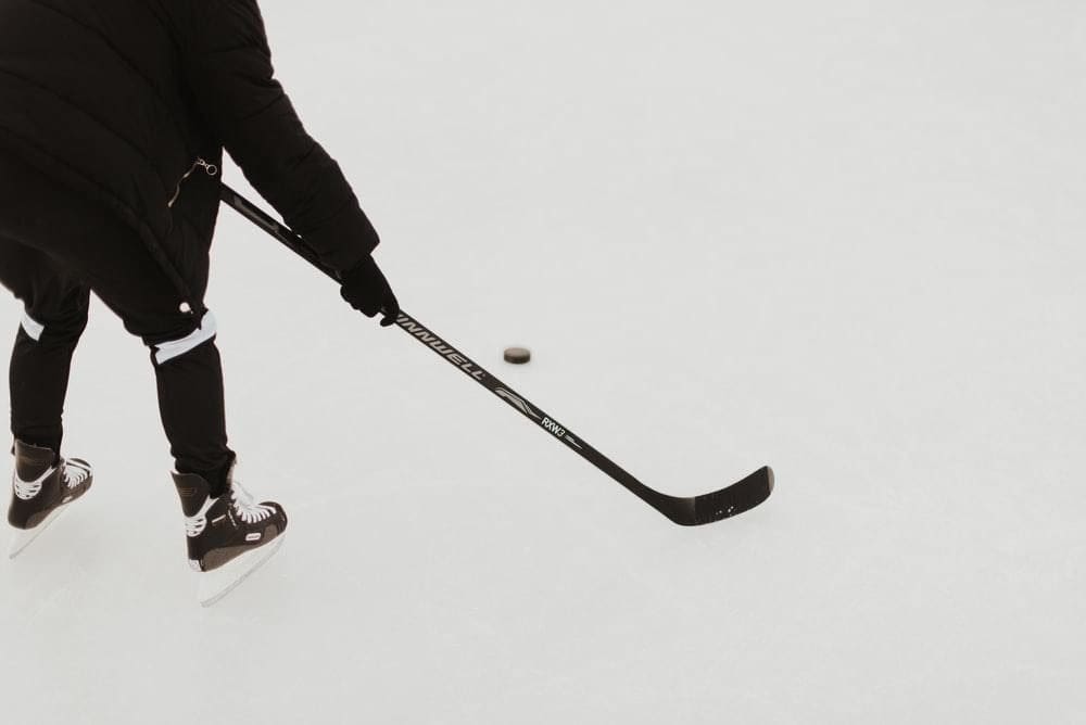 Hockey Stick Puck, British Ice Hockey