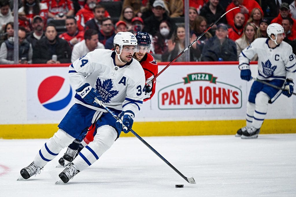 hart trophy ice hockey best on best - Auston Matthews, Toronto Maple Leafs (Image: Brian Murphy, All-Pro Reels)