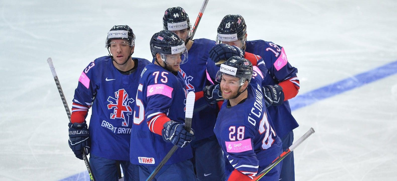 Team GB Ben O'Connor celebration vs Denmark 2021