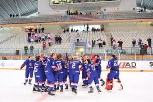 GB Women And Fans, British Ice Hockey