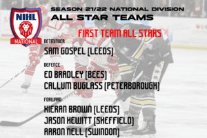 Nihl All Star 1st, British Ice Hockey