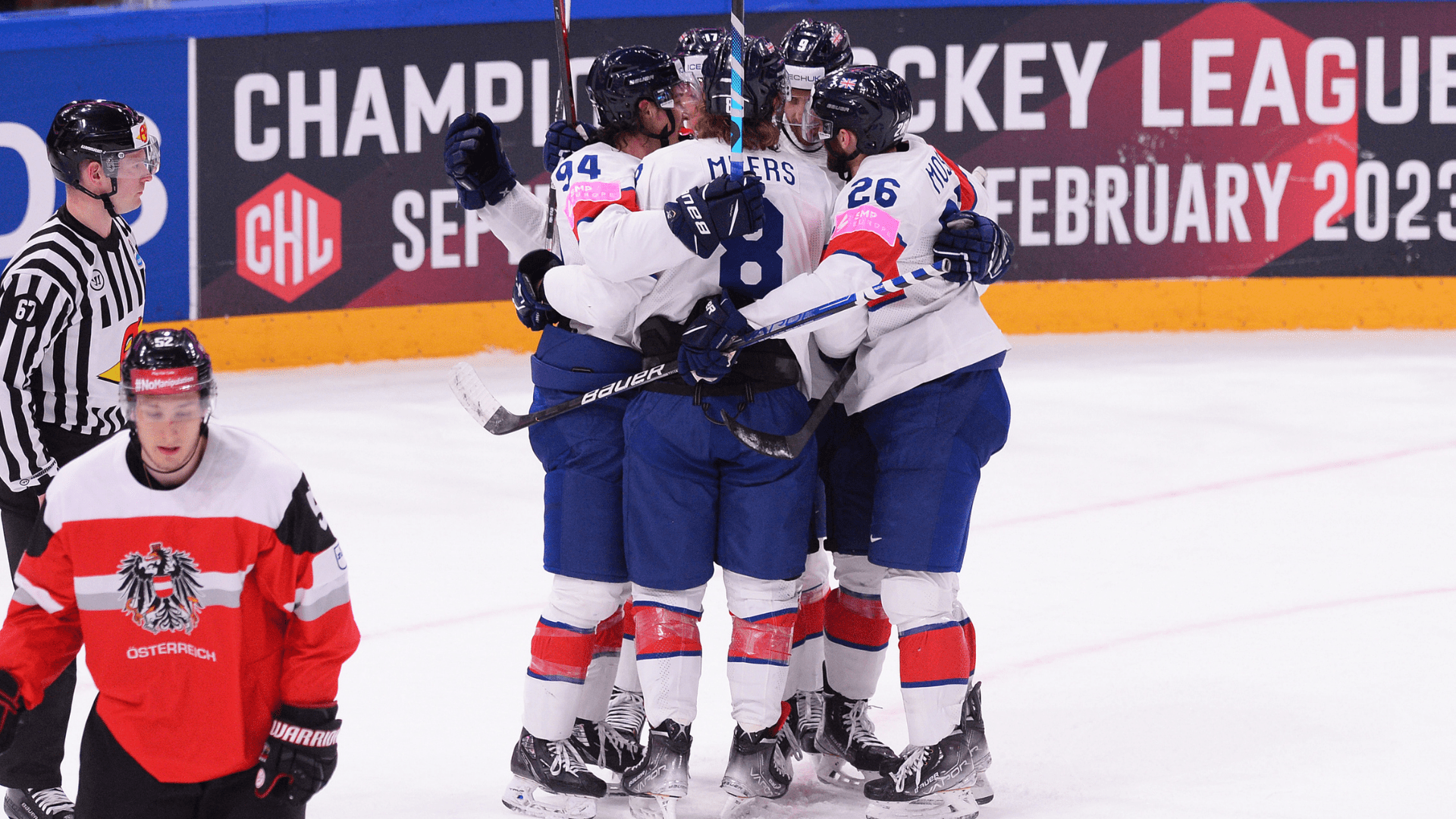 GB celebrate. Photo credit: Dean Woolley