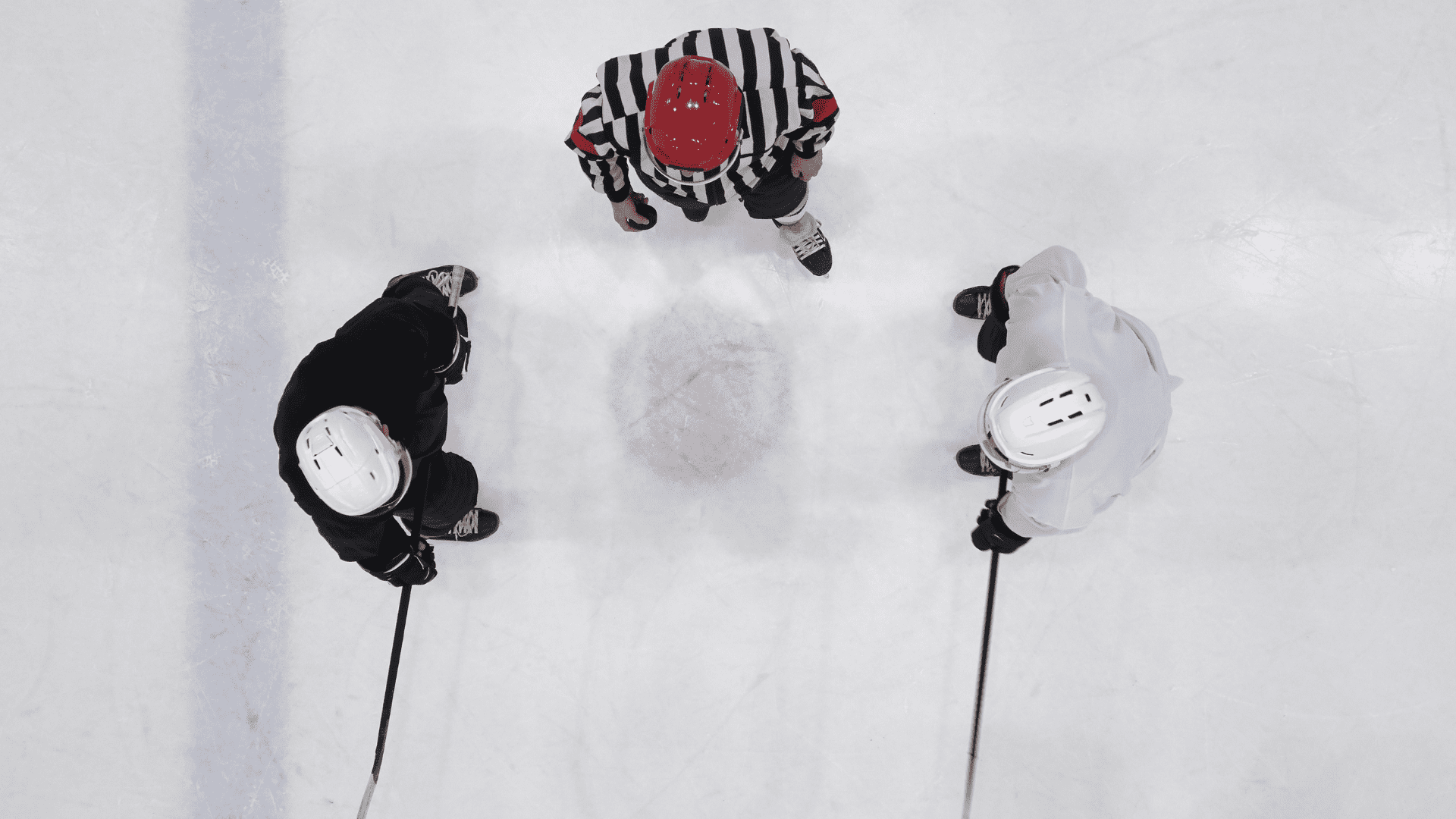 Ice Rink With Players, British Ice Hockey