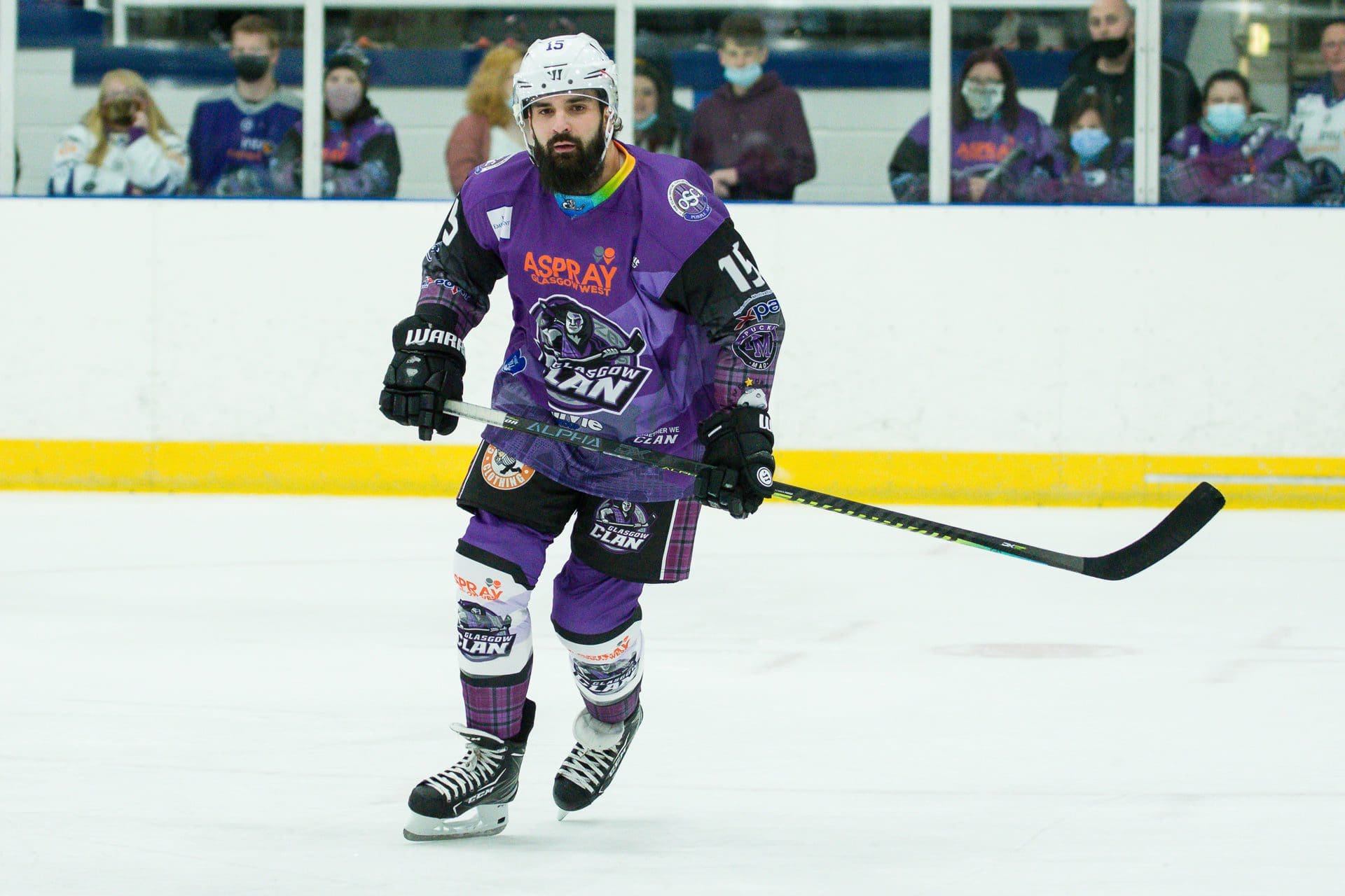 Mathieu Roy, Glasgow Clan (Image: Al Goold)