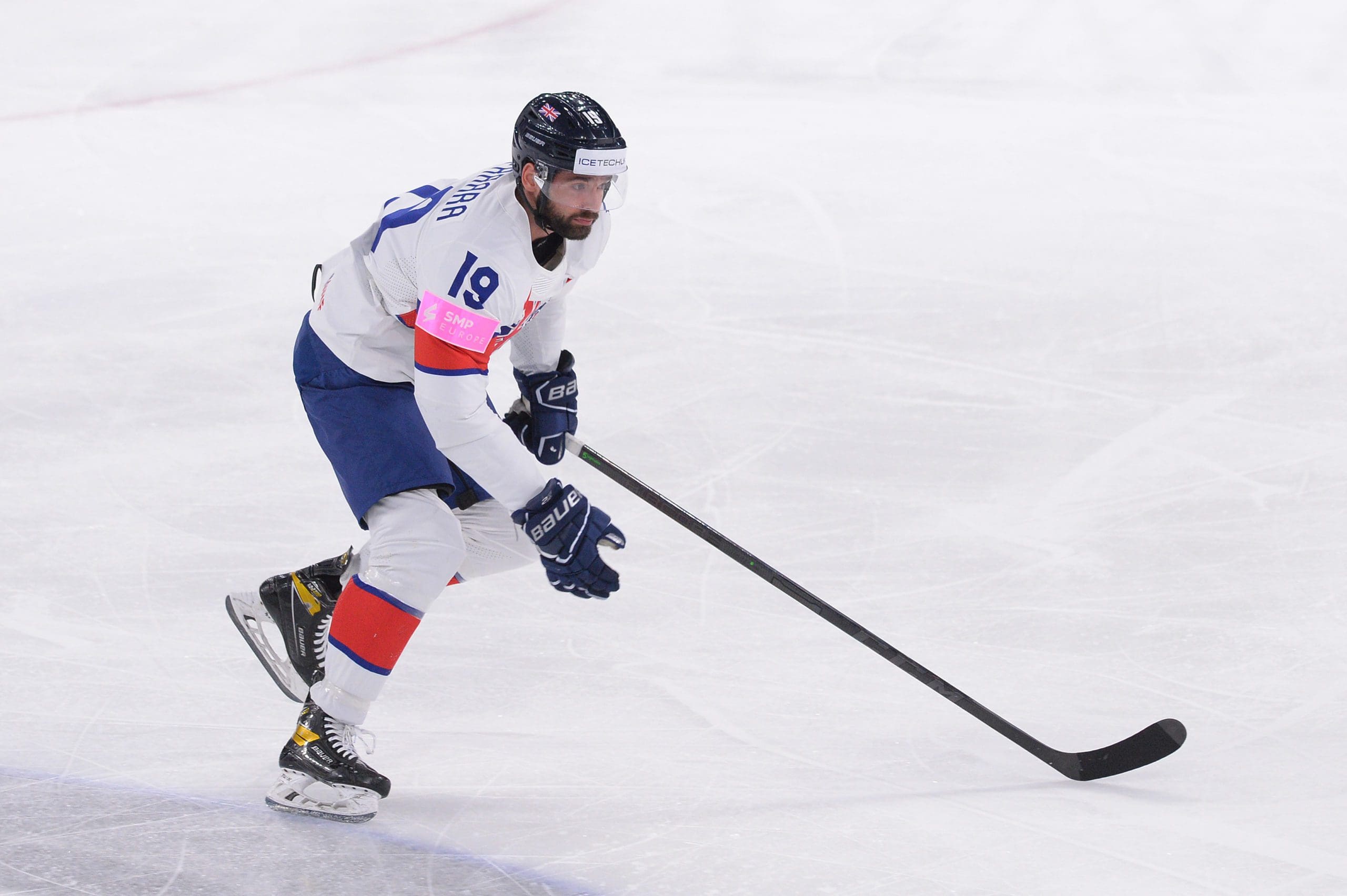 Luke Ferrara will aim to solidify his place in Team GB with a strong season for the Nottingham Panthers (Image: IHUK)