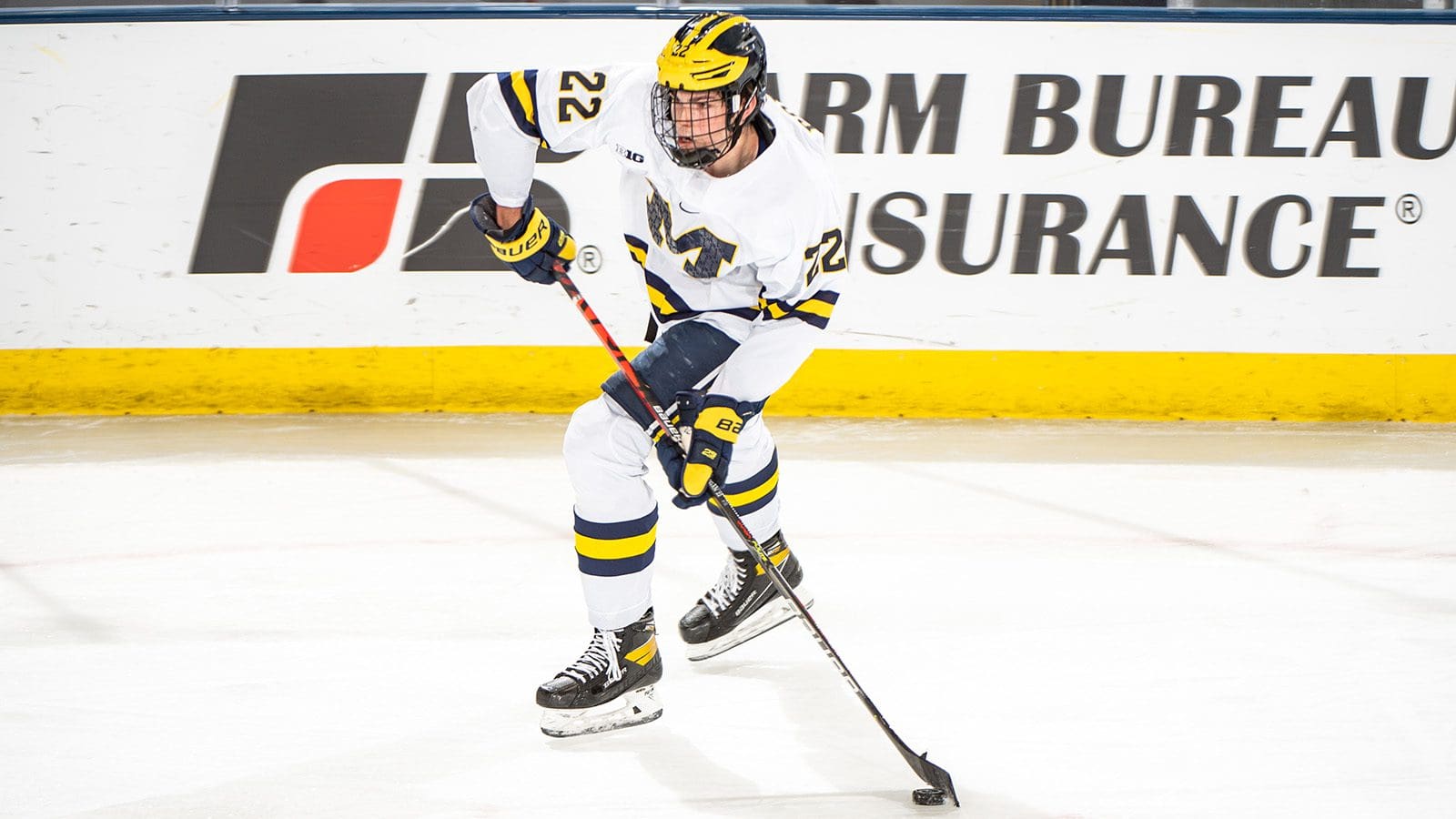 Sabres versus Bruins: Owen Power, formerly of the University of Michigan (Image: Michigan Athletics)