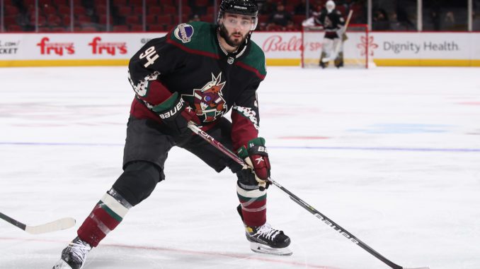 Liam Kirk, Arizona Coyotes (Image: NHL)