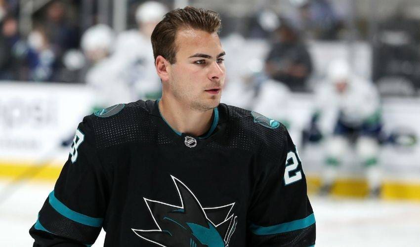 Timo Meier, San Jose Sharks (Image: NHL)