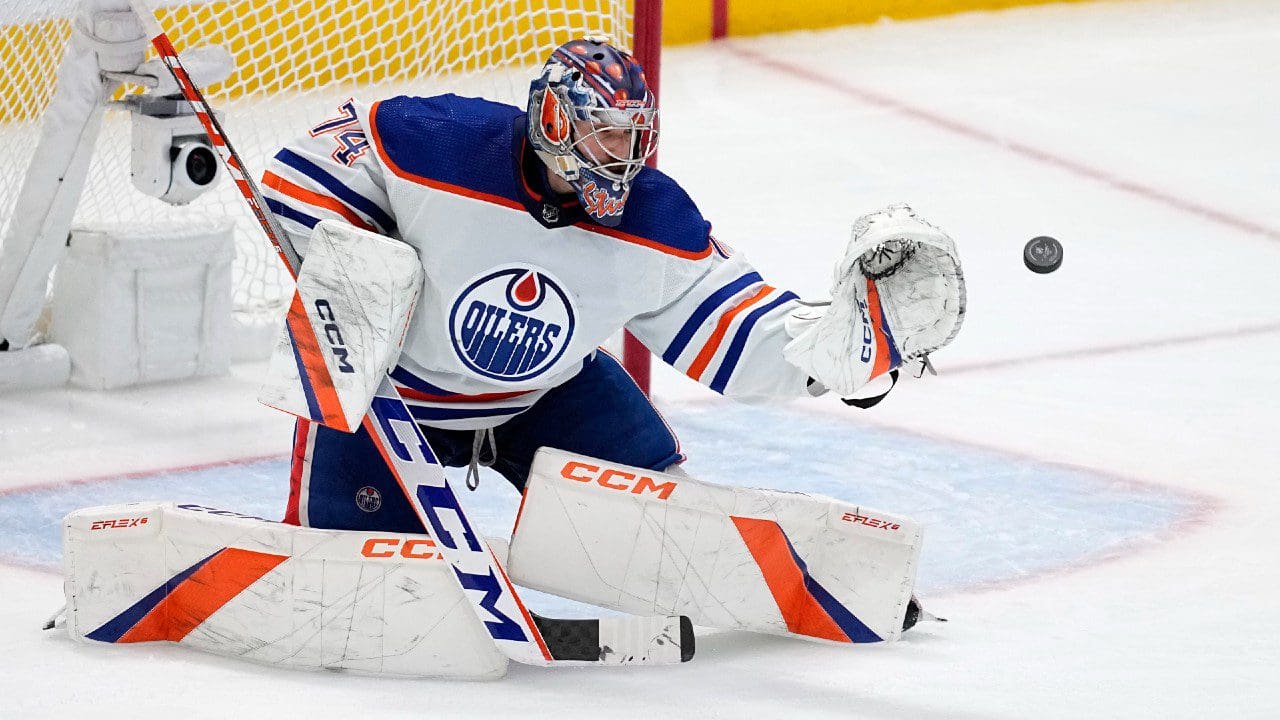 2023 Calder Trophy --Stuart Skinner, Edmonton Oilers (Image: NHL)