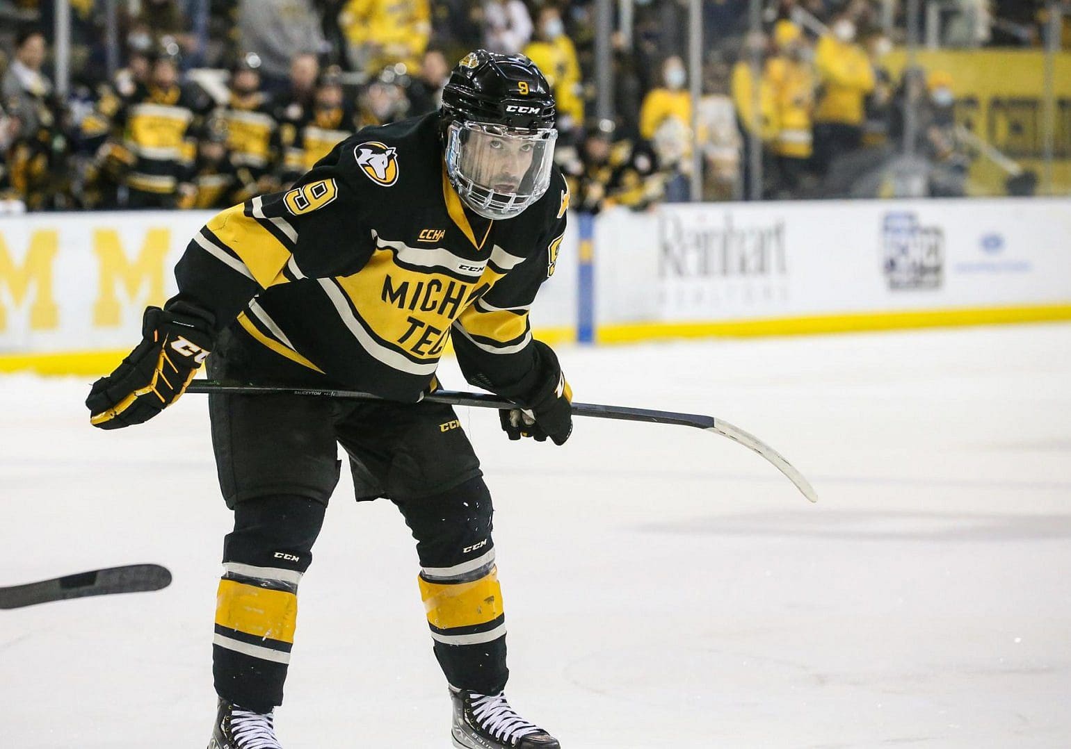 Tommy Parrottino, now of the Dundee Stars (Image: Michigan Tech)