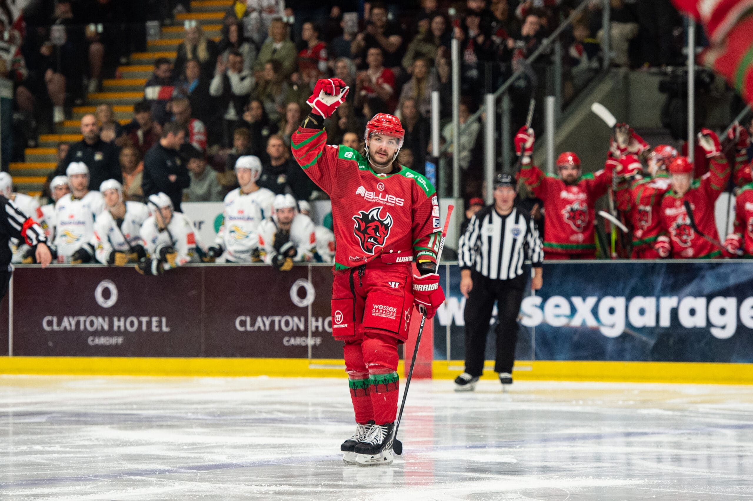 Marcus Crawford, Cardiff Devils (Image: James Assinder)