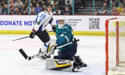 Petr Cech, Belfast Giants (Image: William Cherry)