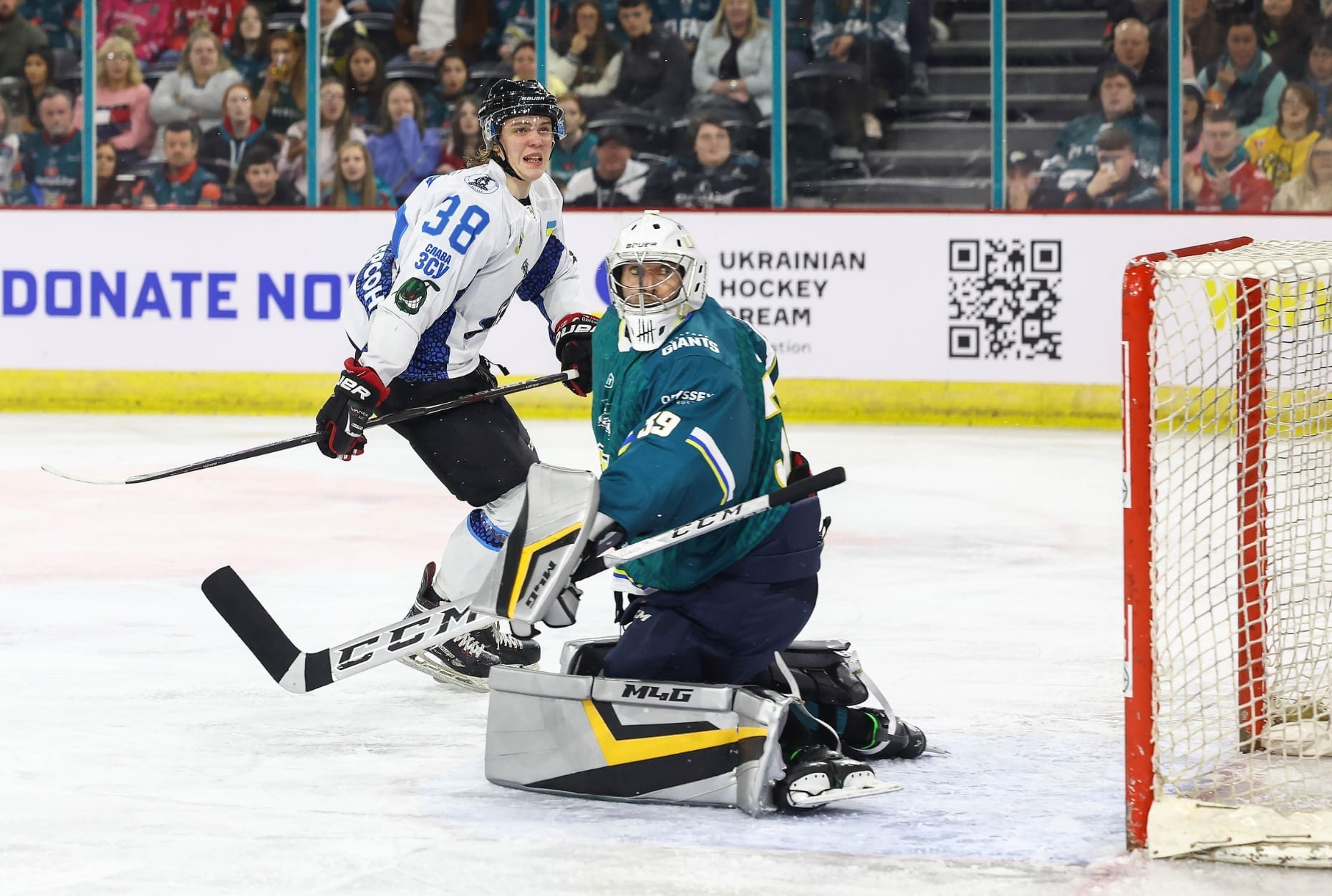 Petr Cech, Belfast Giants (Image: William Cherry)