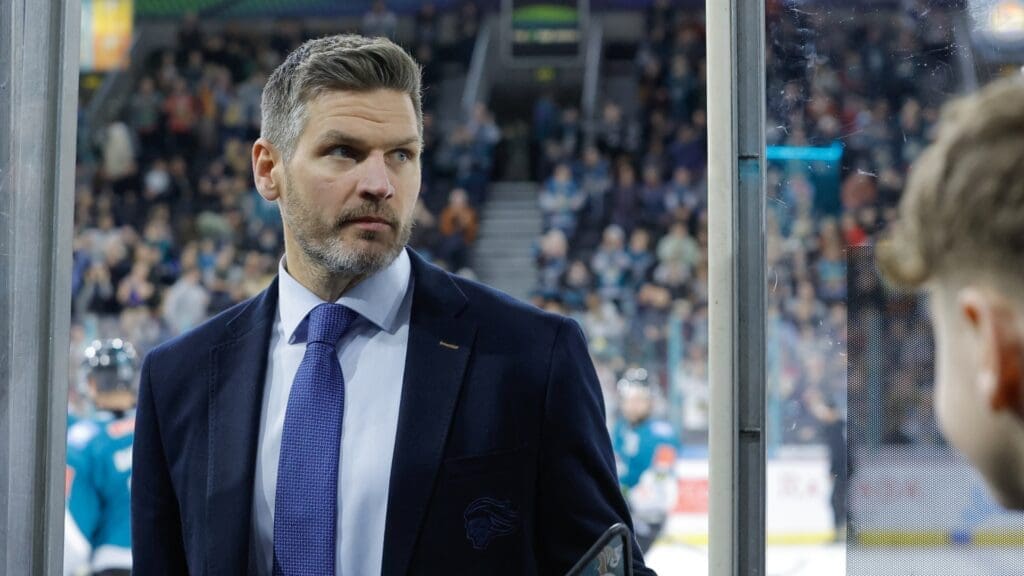 Belfast Giants head coach Adam Keefe.