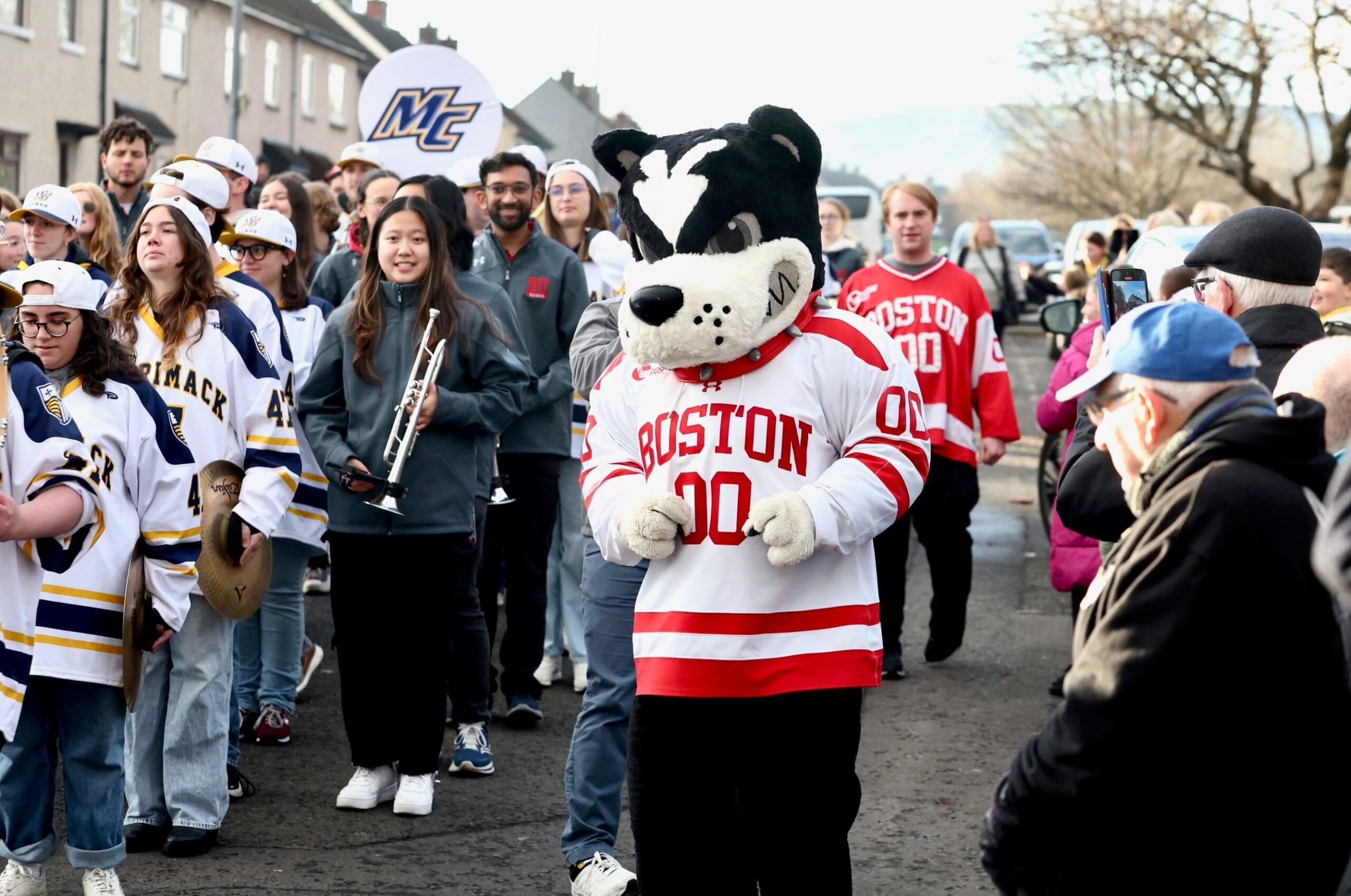 Boston University Pep Band, Carrickfergus Parade