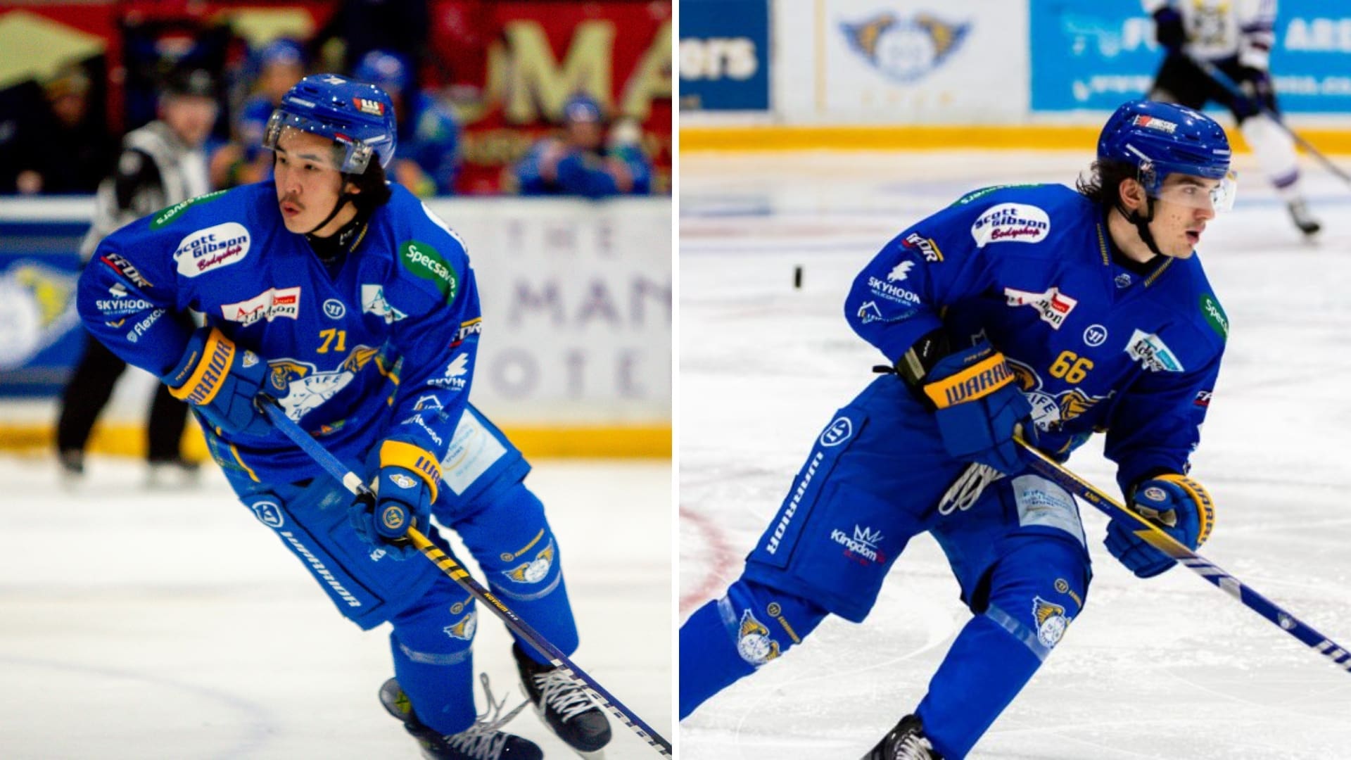 Madi Dikhanbek And Nikolai Shulga, British Ice Hockey