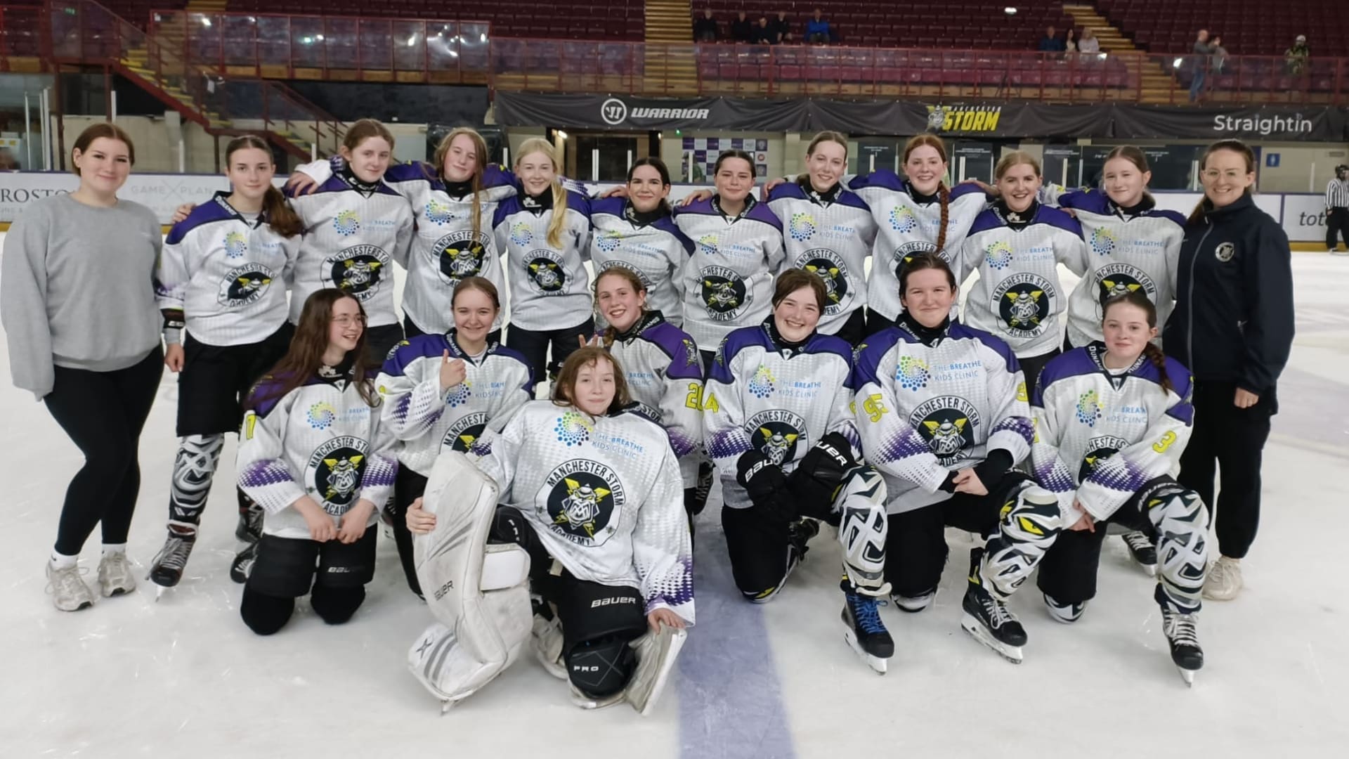 Manchester Storm Her Game Too, British Ice Hockey