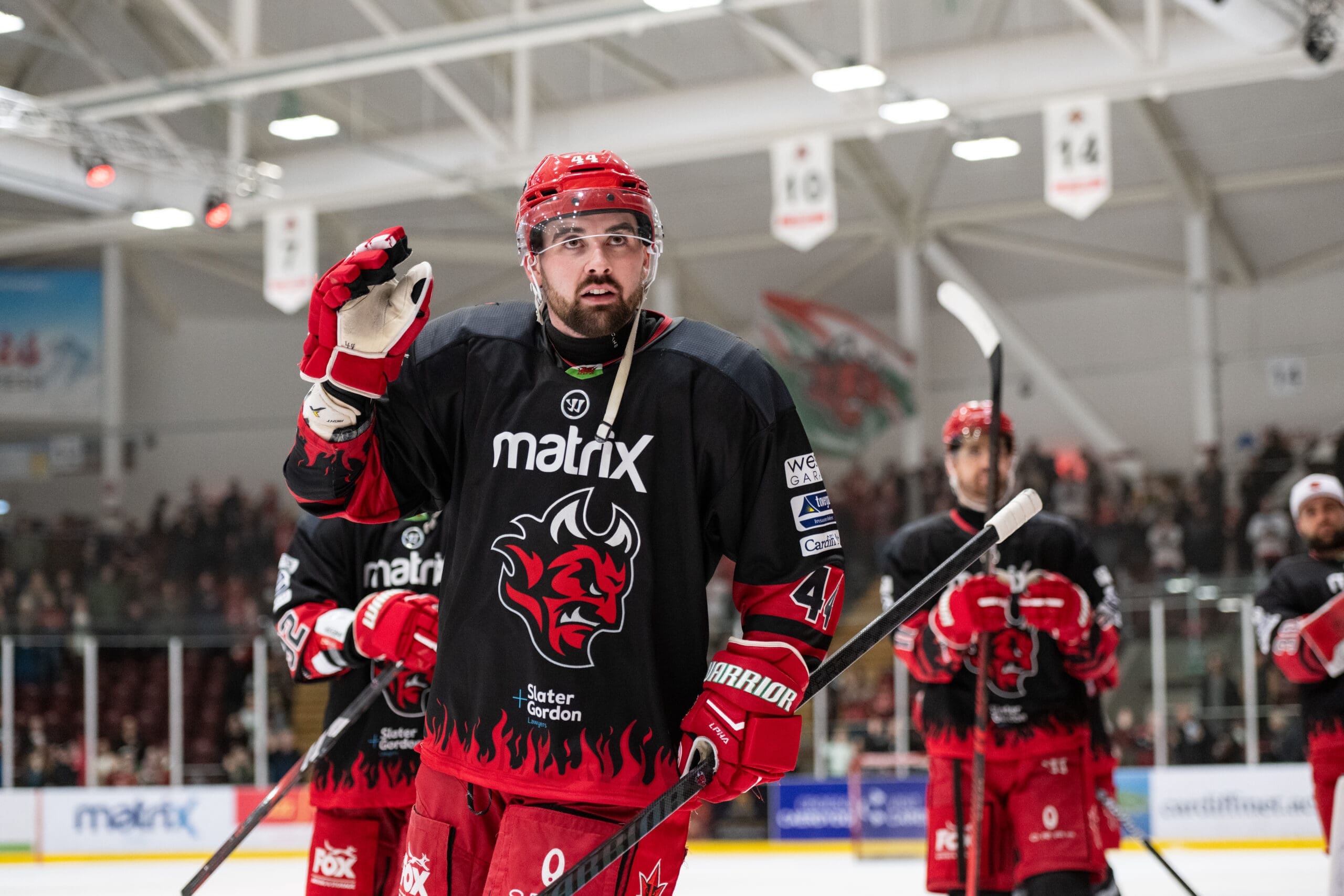 Cody Donaghey, Cardiff Devils (Image: James Assinder)
