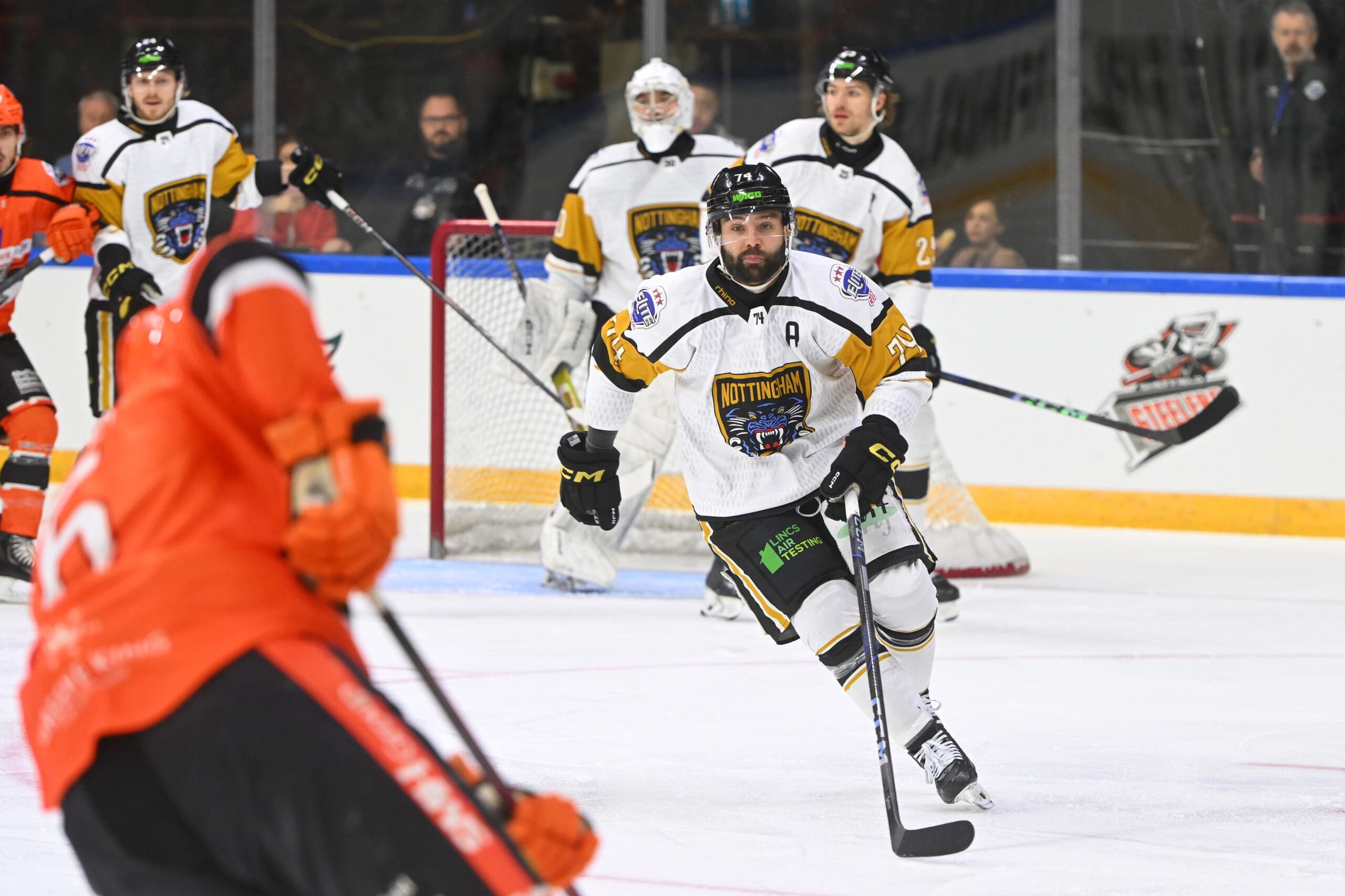Oliver Betterdige, Nottingham Panthers (Image: Dean Woolley)