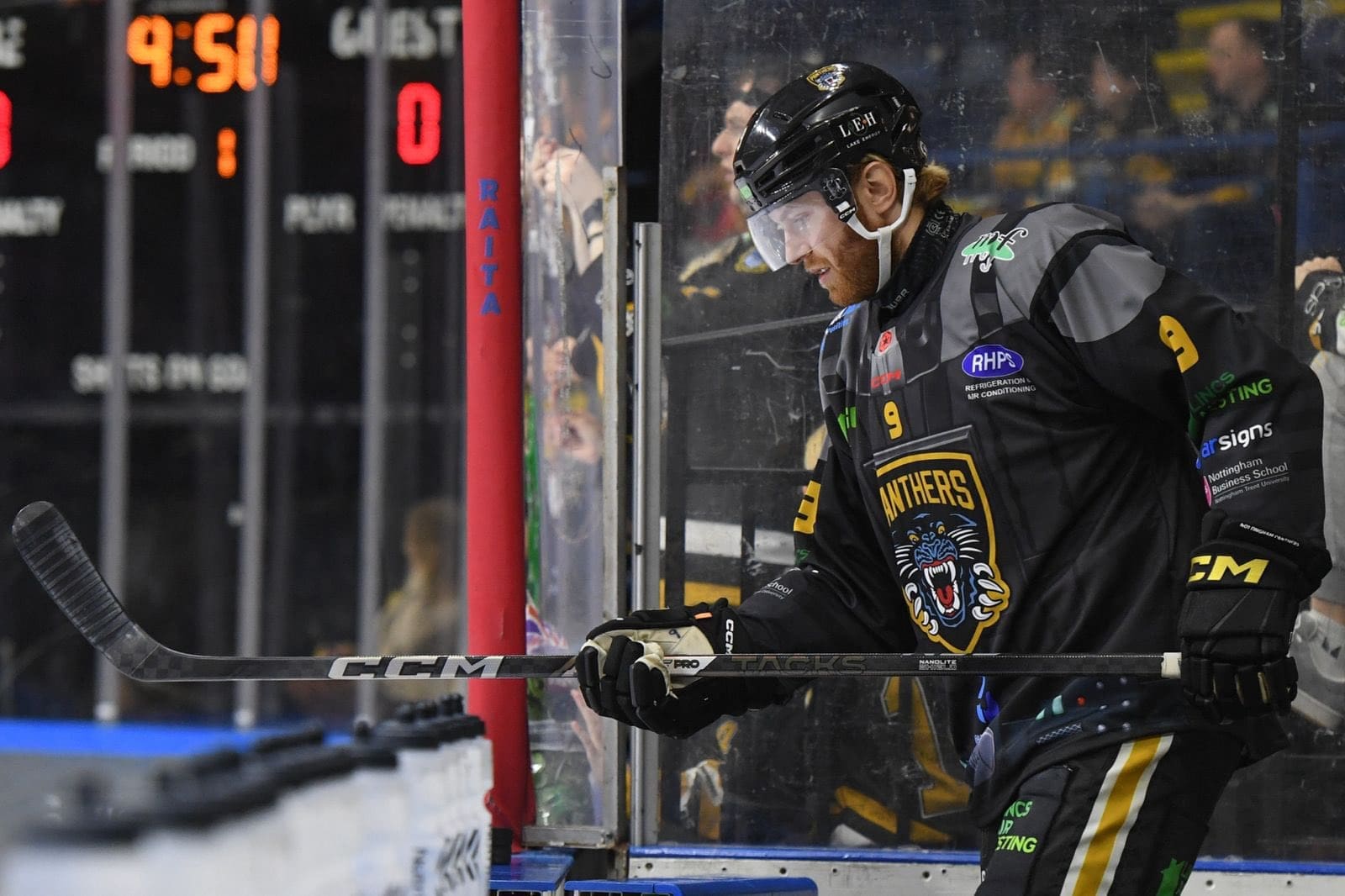 Jarod Hilderman, Nottingham Panthers (Image: Panthers Images)
