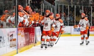 Mitchell Balmas, Sheffield Steelers (Image: James Assinder)