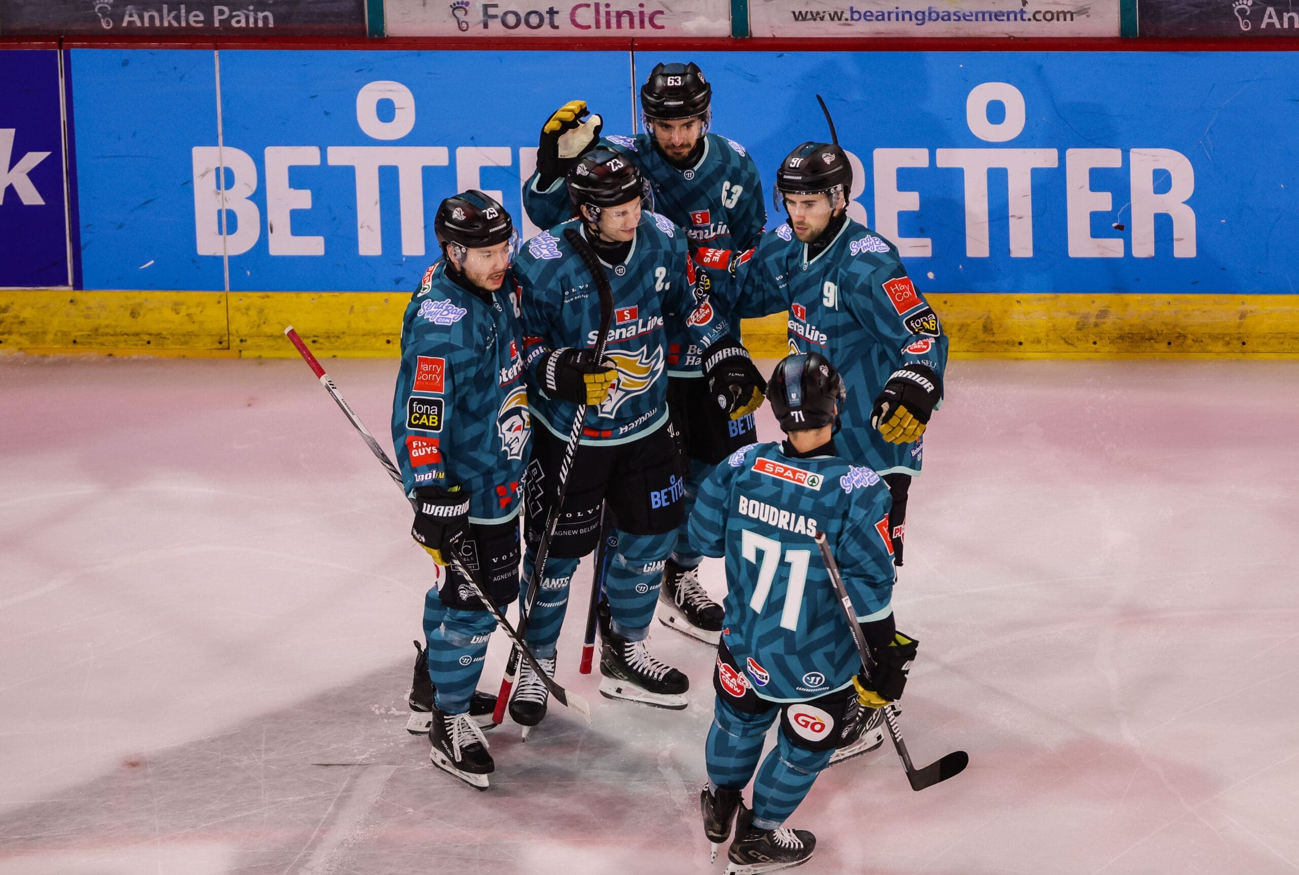 Kyle Boudrais, Belfast Giants (Image: William Cherry)