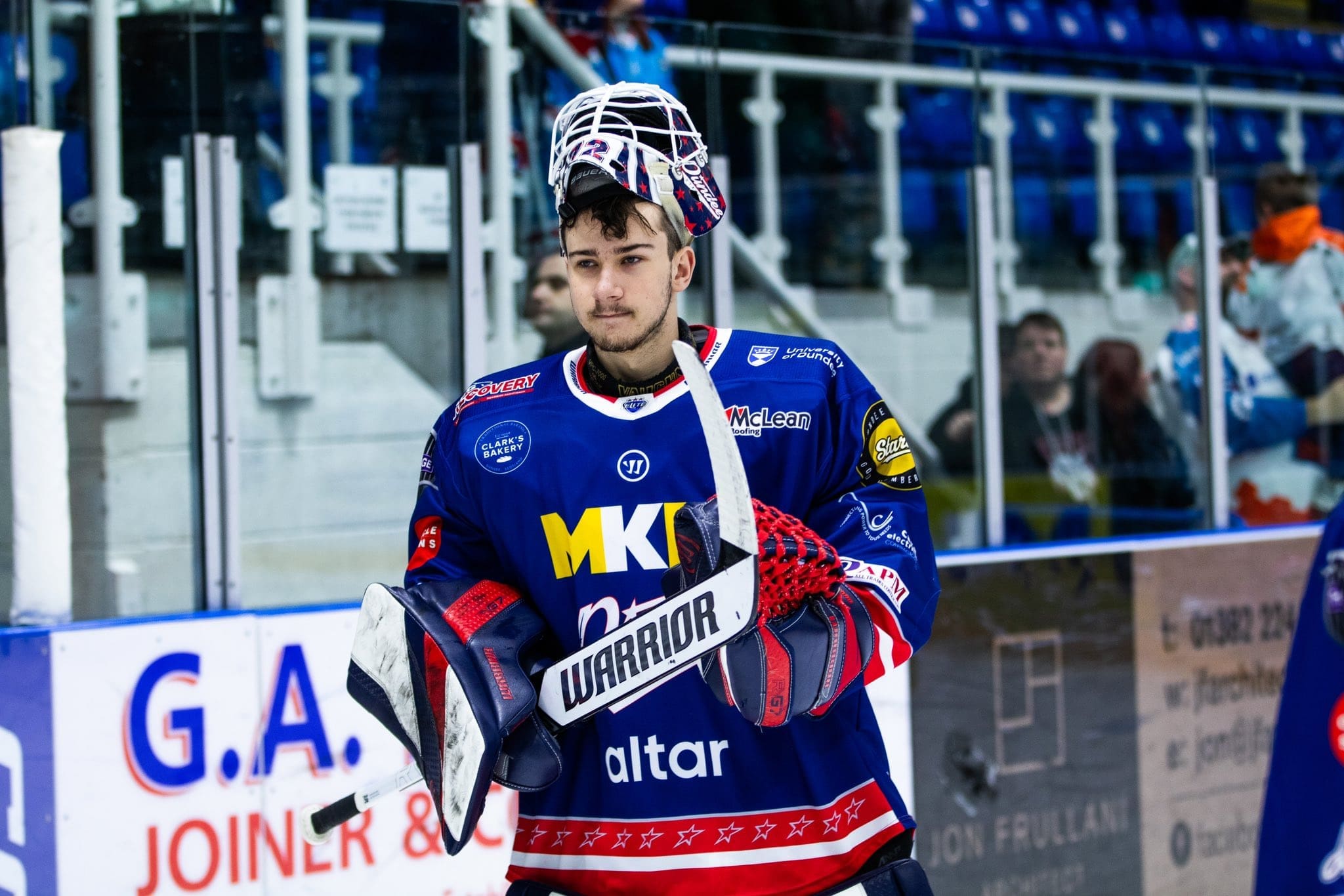Dominick Jagalar, Dundee Stars (Image: Derek Black)
