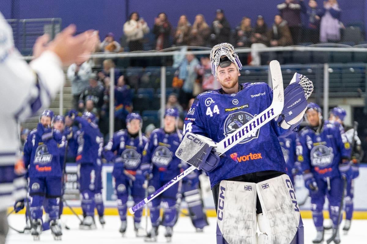 Lucas Brine, Glasgow Clan (Image: Al Goold) round 18 elite league
