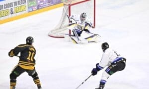 Drew DeRidder, Manchester Storm (Image: Panthers Images)